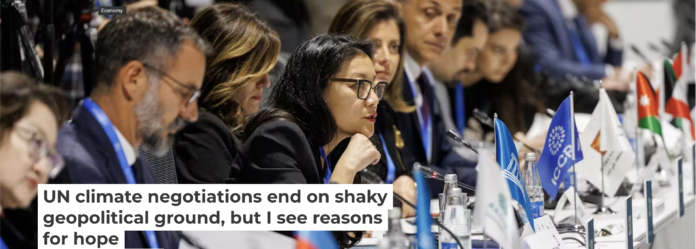 Officials from countries around the world met in Baku, Azerbaijan, for COP29 in November 2024. UN Climate Change via Flickr